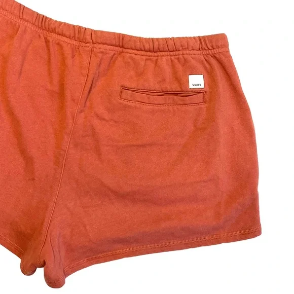 Vuori Women's Orange Shorts - Picture 10 of 12